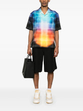 gradient check shirt